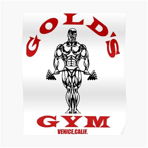 Golds Gym Poster For Sale By Aurdastomm Redbubble