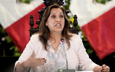 Crisis En Perú La Presidenta Dina Boluarte Llamó Al Congreso A