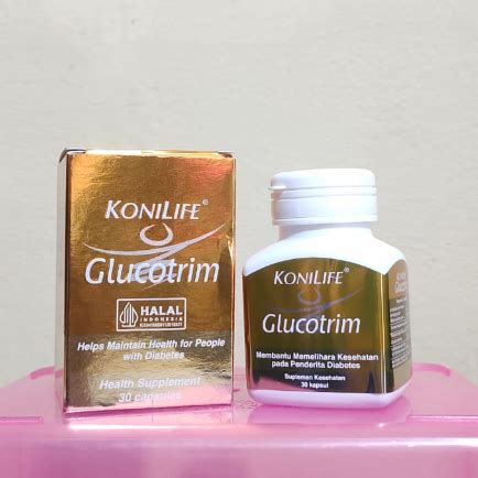 Jual Konilife Glucotrim Isi 30 Kapsul Untuk Diabetes Konilife