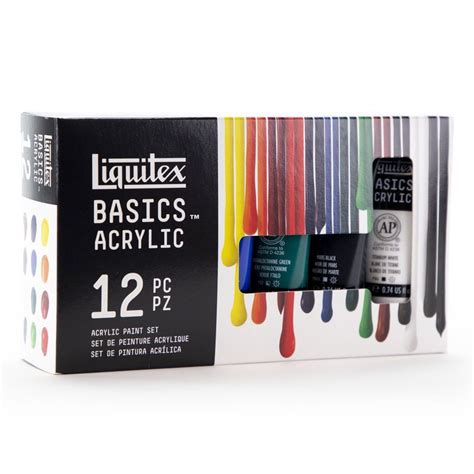 Estojo Tinta Acr Lica Liquitex Basics Ml Unidades Shopee Brasil