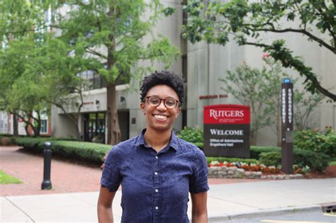 Simone Richardson: Ready and Willing to Get Involved | Rutgers ...