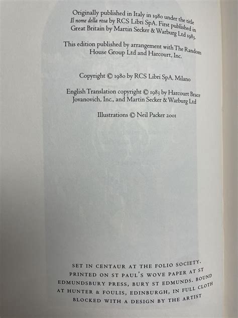 The Name Of The Rose Umberto Eco 2