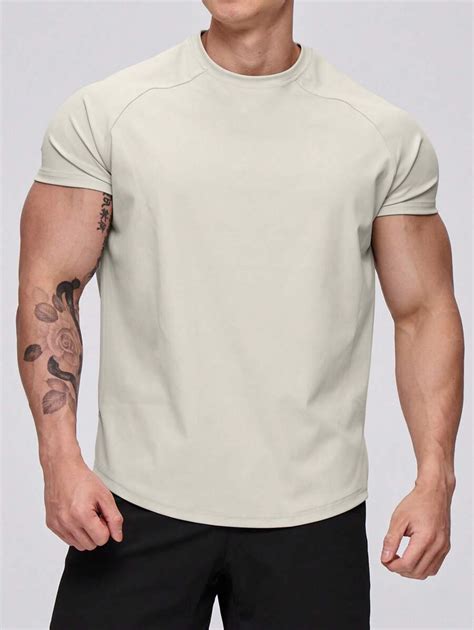 Manfinity Fitness Camiseta Deportiva Para Hombres De Manfinity Fitness