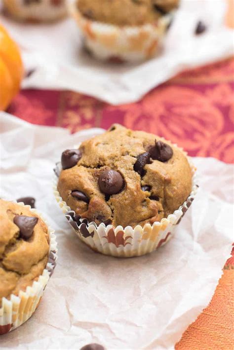 Pumpkin Chocolate Chip Muffins Valerie S Kitchen