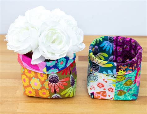 Sew Storage Basket Pattern Sumairafloyd