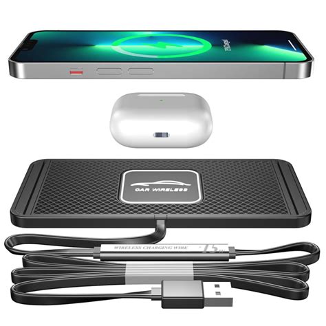 Carregador Wireless Automotivo Sem Fio Por Indu O P Carro Shopee Brasil