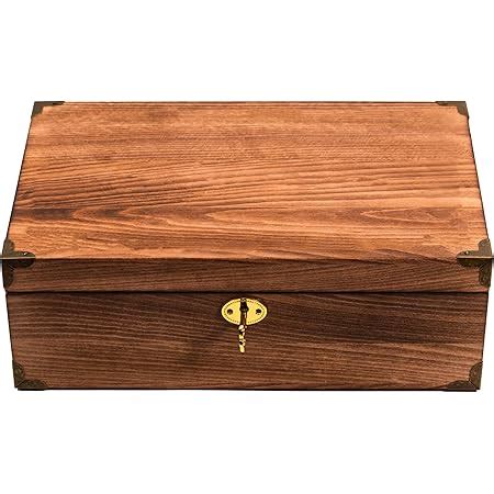 Amazon Blake Lake Antique Style Wood Storage Box Decorative