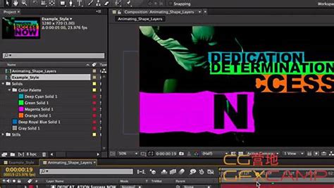 AE CC 2014基础全面教程 Lynda After Effects CC Essential Training 龋齿一号GFXCamp