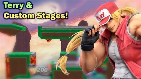 Terry On Custom Stages [smash Brothers Ultimate] Youtube