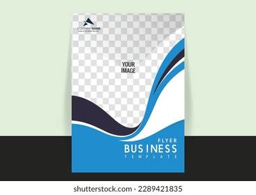 Corporate Business Brochure Cover Page Annual Stock Vector Royalty