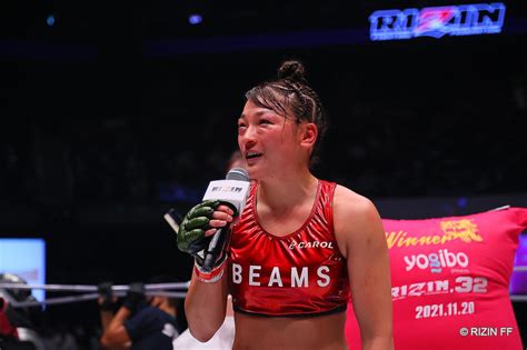 【試合結果】yogibo Presents Rizin32 第13試合／rena Vs 山本美憂 Rizin Fighting Federation オフィシャルサイト