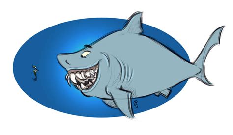 Shark Doodle By Tweakfox On Deviantart