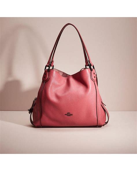 Coach Restored Edie Shoulder Bag 31 In Pink Lyst