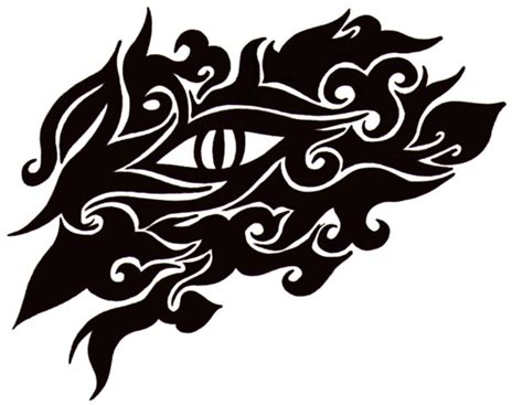 Tribal Eye - Tattoo Design 1 by Soul-Vessel on DeviantArt