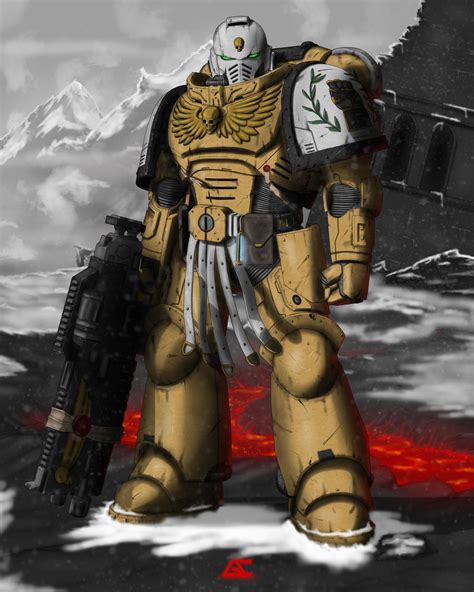 Imperial Fists Primaris Space Marine Space Marine Adeptus