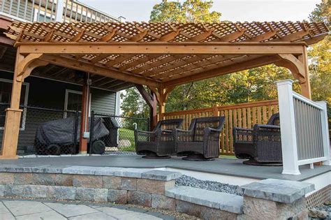 Triangle Pergola Kits Western Red Cedar Nationwide Shipping