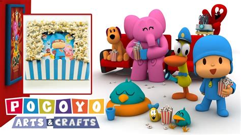 Pocoyo Arts Crafts Scrapbooking Let S Go To The Movies Youtube