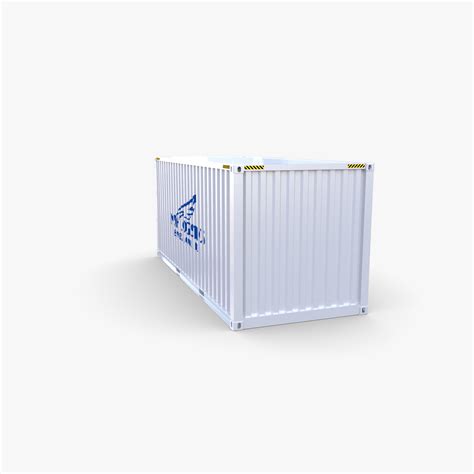 3D 20ft Shipping Container NYK Logistics V2 Model TurboSquid 1773033