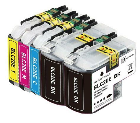 Ink Cartridges Compatible Brother Lc E Xxl Cmyk Ink Cartridge