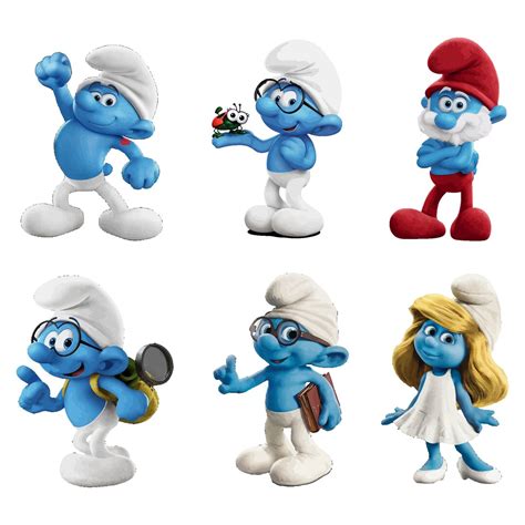 The Smurfs Svg Bundle The Smurfs Svg Files For Cricut Digital Printable