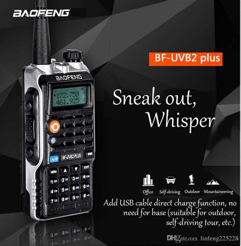 Baofeng Bf Uvb Plus High Power Dual Band Transceiver With Mah