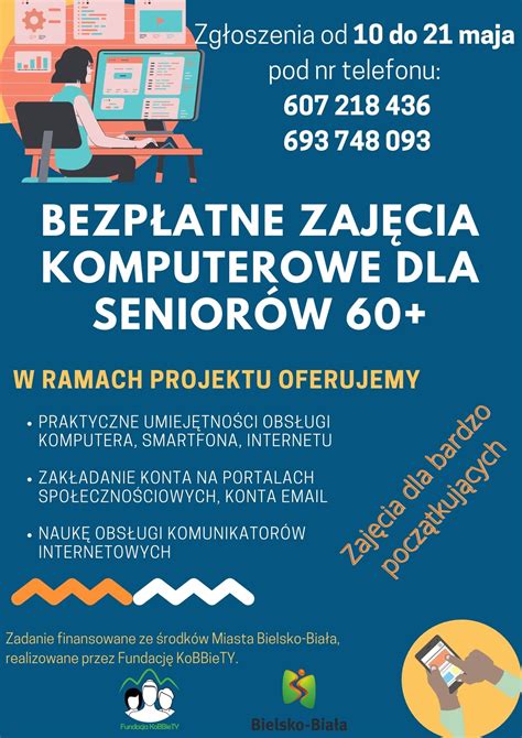 Kurs Komputerowy Dla Senior W Seniorzy Bielsko