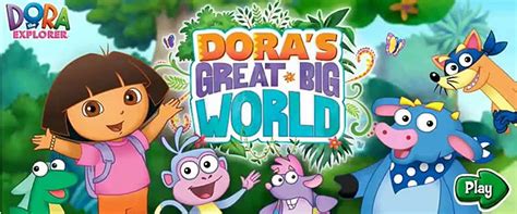 Dora The Explorer Online Games Doras Great Big World Game─影片 Dailymotion