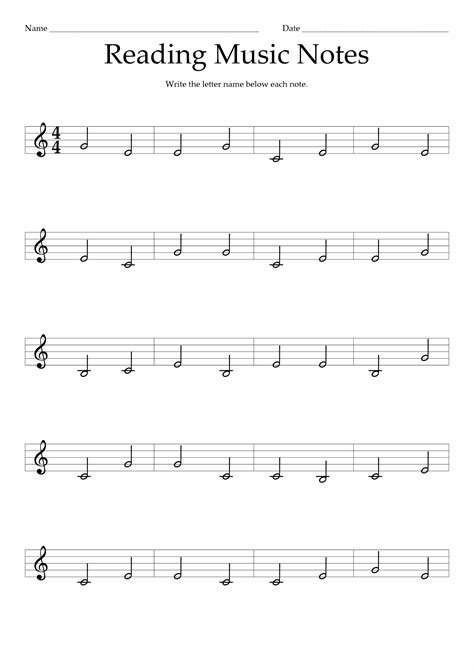 14 Piano Note Reading Worksheets Printable Free PDF At Worksheeto