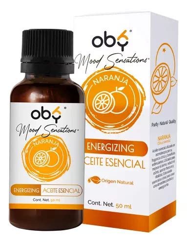 Aceite Esencial Naranja 50ml Concentrado Puro Y Natural Oby