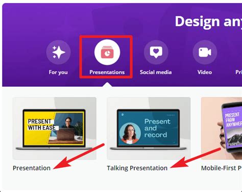 How To Create A Talking Presentation In Canva Using Present And Record