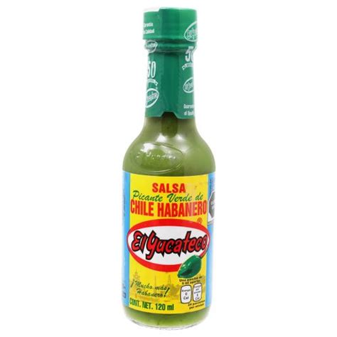 Precios Salsa El Yucateco Habanera Verde Ml Compara Y Ahorra Sucom