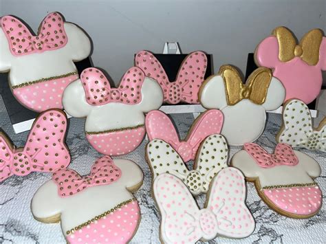 Minnie Mouse Sugar Cookies Etsy