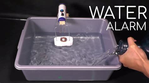 How To Make A Flood Alarm Homemade Water Level Indicator Alarm YouTube