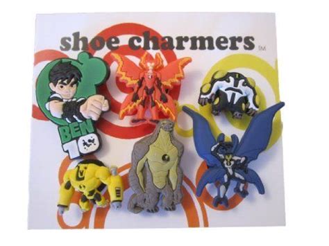 Ben 10 Shoe Charms 6 Pc Set Jibbitz Croc Style By Shoe Charmers 3