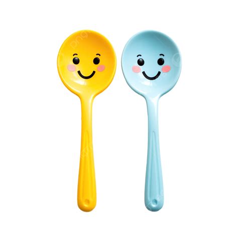 Cute Spoon And Fork Toys Fork Spoon Table Png Transparent Image And