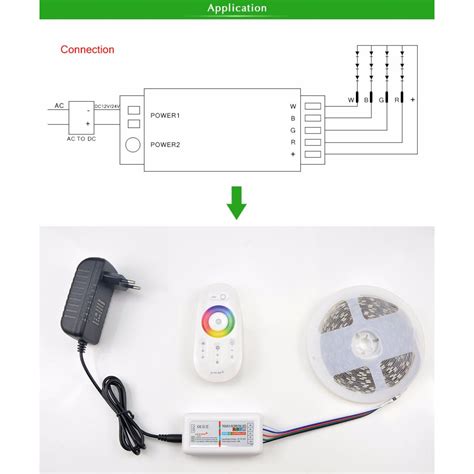 Led Juosta Rgb M Su Lie Iamu Valdymo Pulteliu