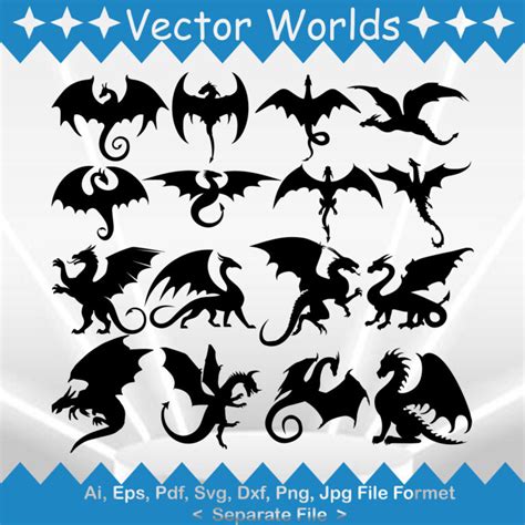 Dragon SVG Vector Design - MasterBundles