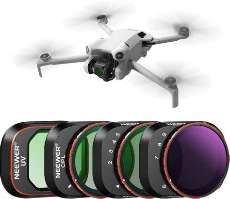 Neewer Juego De Filtros Nd Variables Para Dji Mini Pro Paquete De