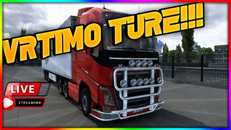 EURO TRUCK SIMULATOR 2 7 21 VRTIMO TURE ROAD TO 20K YouTube