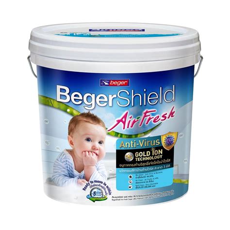 Water Based Interior Paint Begershield Airfresh Gold Base C L Semi Gloss