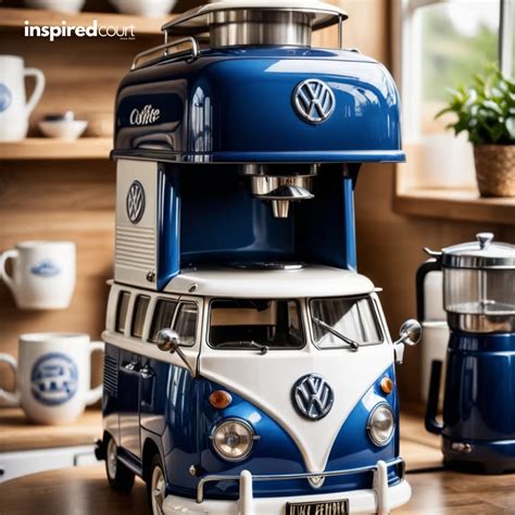 Kickstart Your Day With A Volkswagen Bus Coffee Maker Serving Up Retro