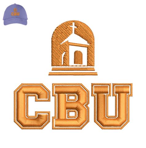 California Baptist University Embroidery Logo Embroidery Logo