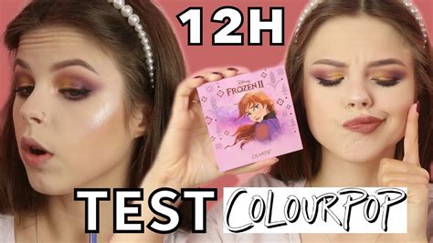 TEST kosmetyków COLOURPOP HIT czy KIT 12H test trwałości CDA