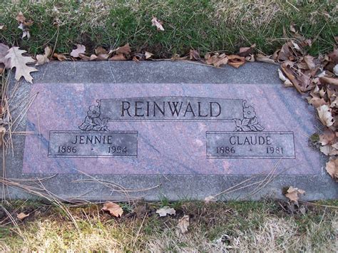 Edna Jane Jennie” Simpson Reinwald 1886 1954 Find A Grave Memorial