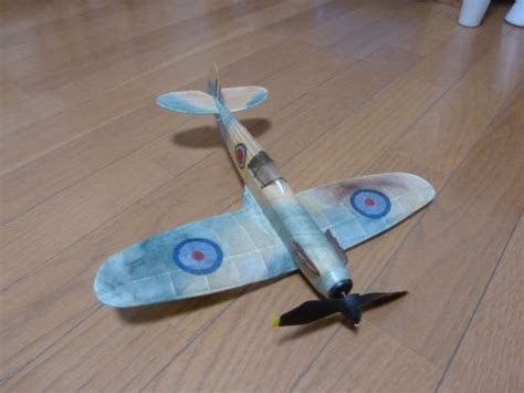 Spitfire Mk1 Free Flight Scale Peanut Scaleとか