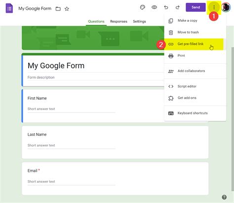 How To Integrate With Google Forms Prefinery Support Center