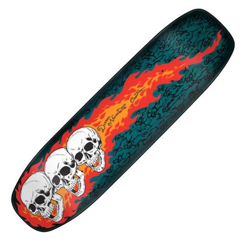 Creature Skateboards Navarette 3 Skulls Skateboard Deck 8 8