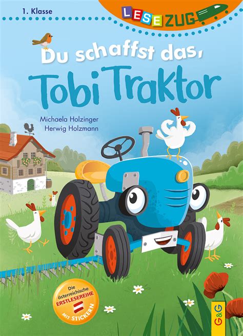 LESEZUG 1 Klasse Du Schaffst Das Tobi Traktor Kinderbuch Und