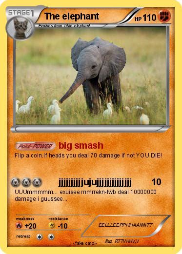 Pokémon The elephant - big smash - My Pokemon Card