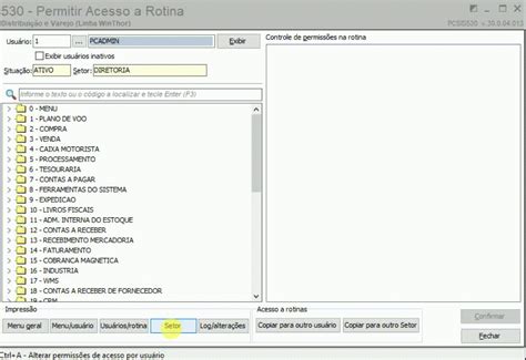 Wint O Que Fazer Para Visualizar As Permiss Es Dos Usu Rios